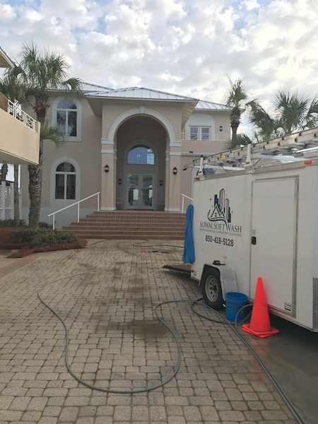 How often should you pressure wash in 30as salt air